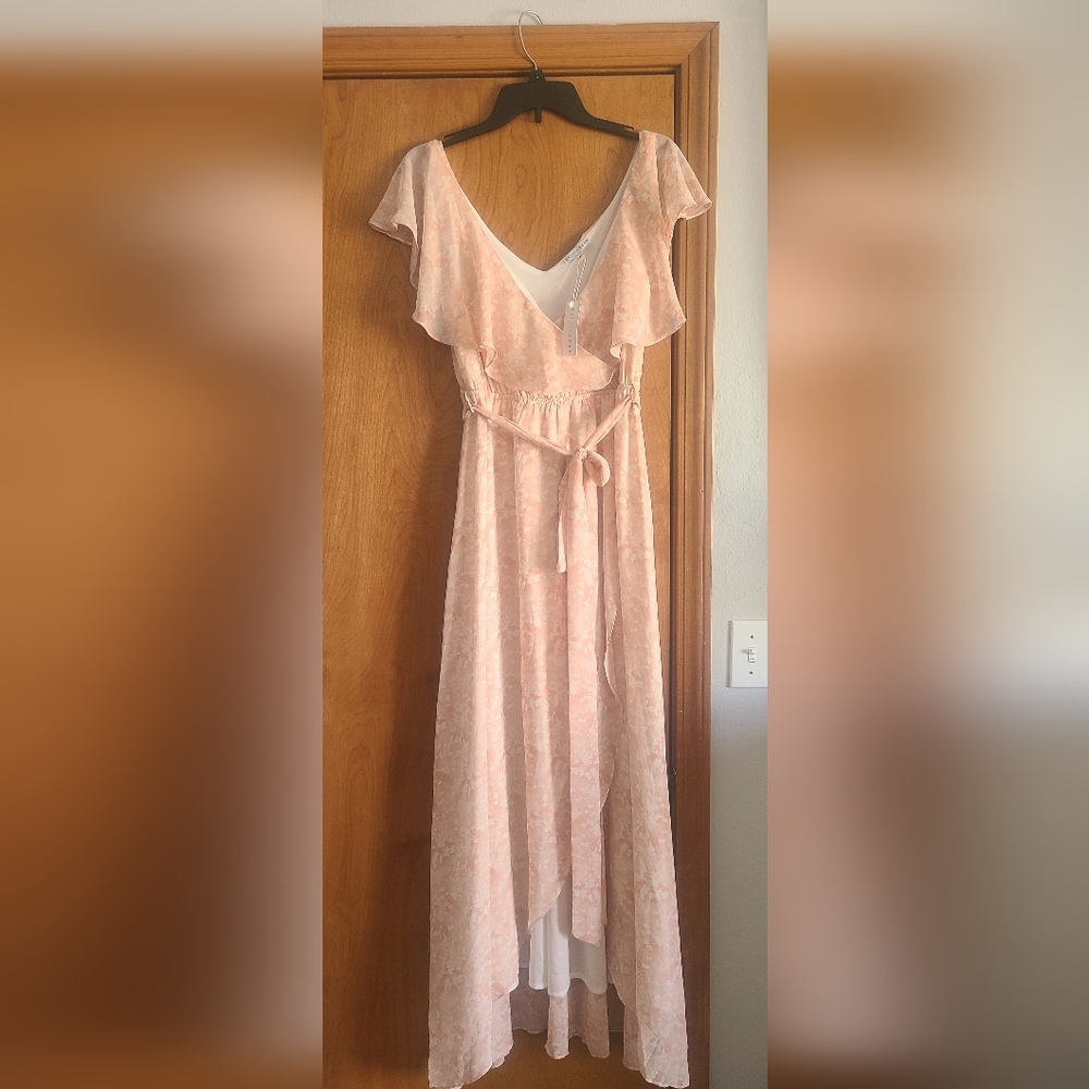 Never worn! Baltic Born floral pink dress!